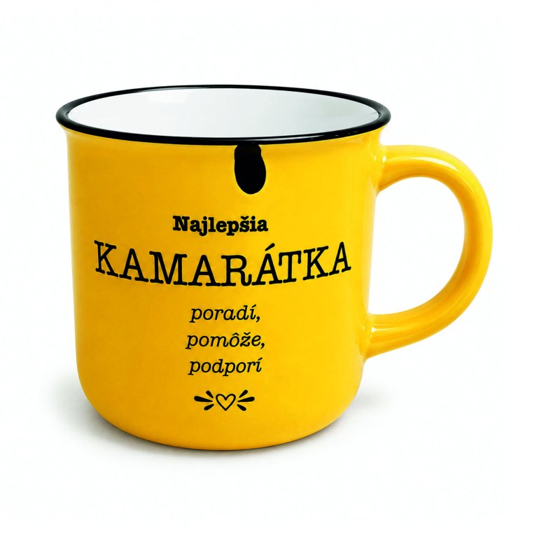 Keramické retro hrnčeky s venovaním                    
