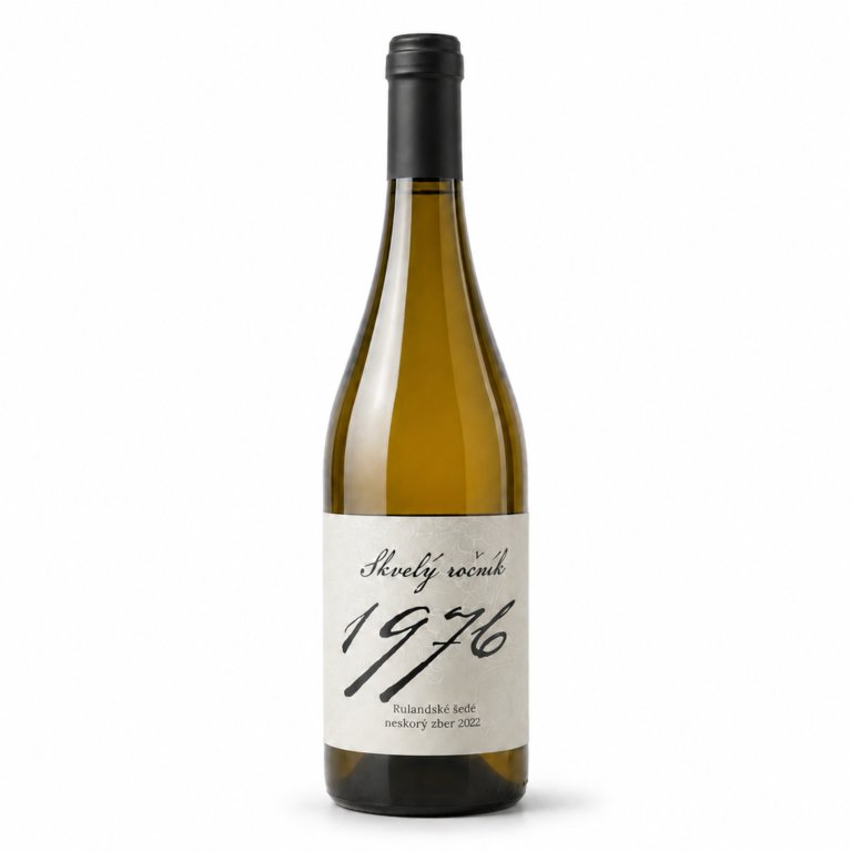 Darčekové biele víno s venovaním 0,75l                    