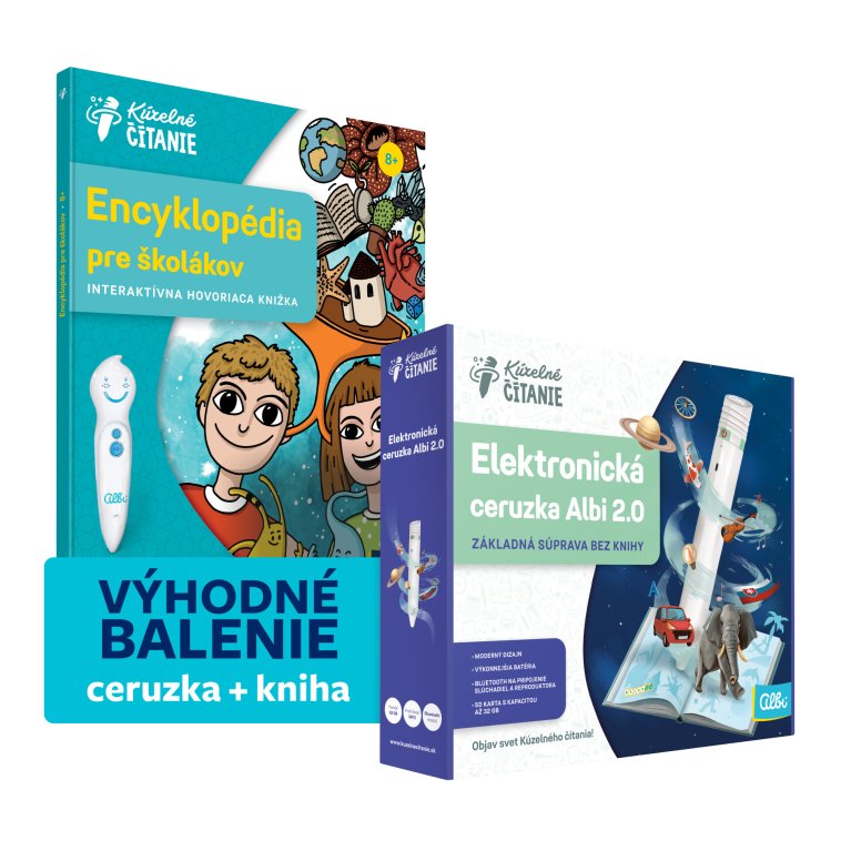 Výhodné balenie - Encyklopédia pre školákov s elektronickou ceruzkou 2.0                    