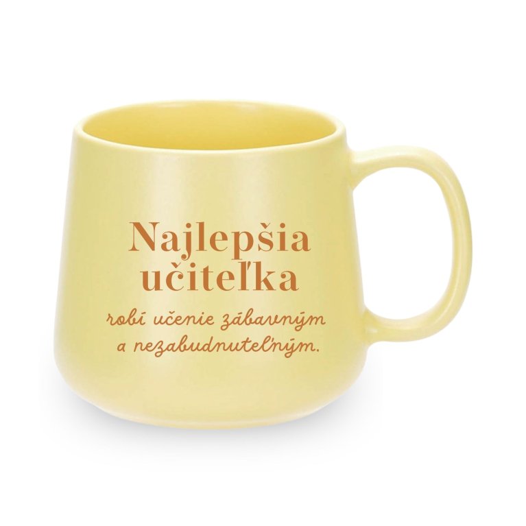 Pastelové keramické hrnčeky s venovaním 400 ml                    