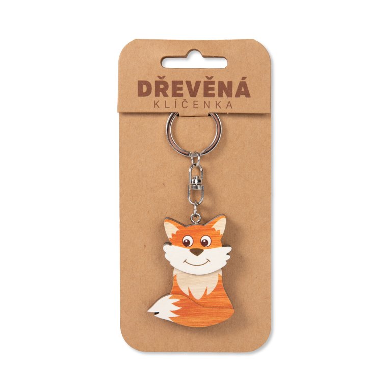 Drevené kľúčenky                    