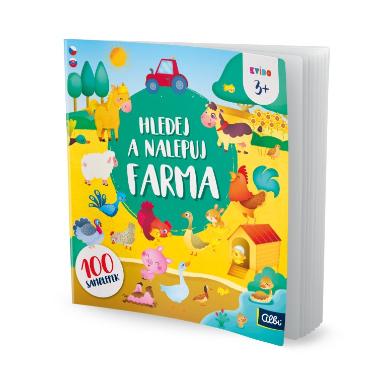 Kvído - Hľadaj a nalepuj - Farma                    