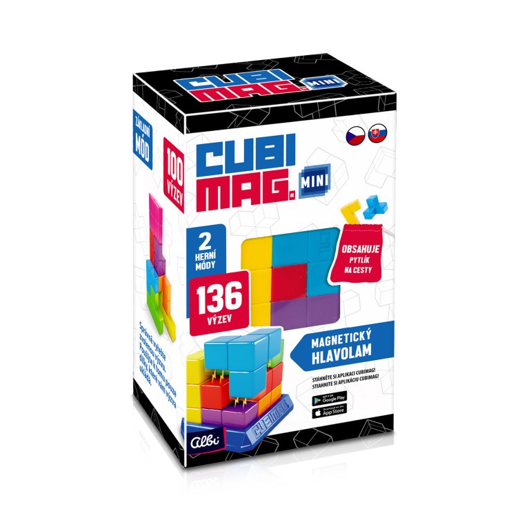 Cubimag Mini - Magnetické hlavolamy                    