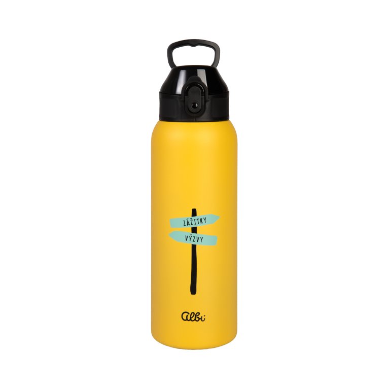 Nerezové termofľaše s výklopným náustkom 680 ml                    
