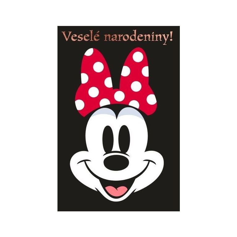 Narodeninové prianie - Minnie Mouse                    
