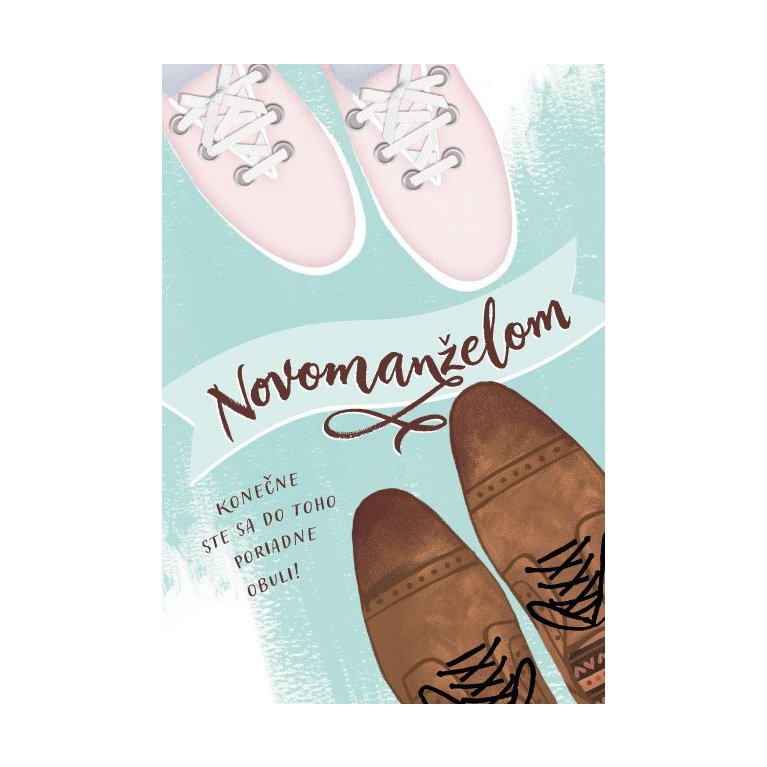 Svadobné prianie - Topánky novomanželov                    