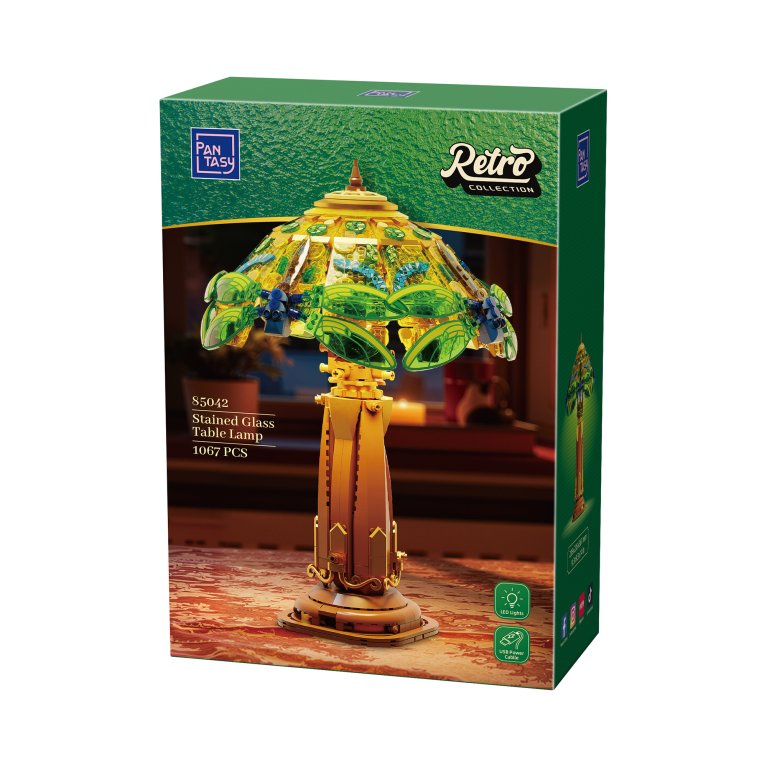                             Svietiaca stavebnica – Retro lampa                        