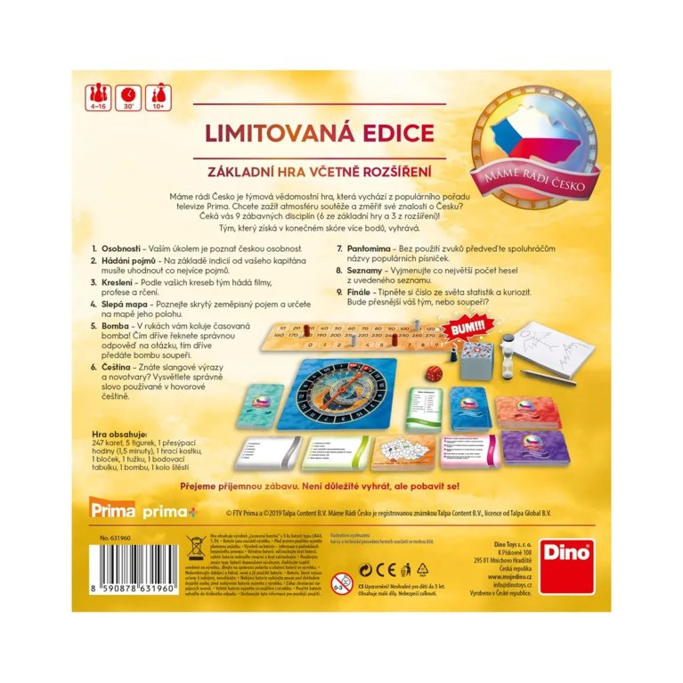                             Máme rádi Česko – limitovaná edícia                        