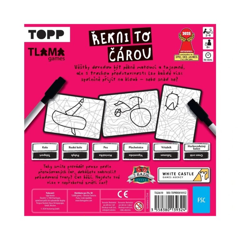                             Řekni to čárou                        