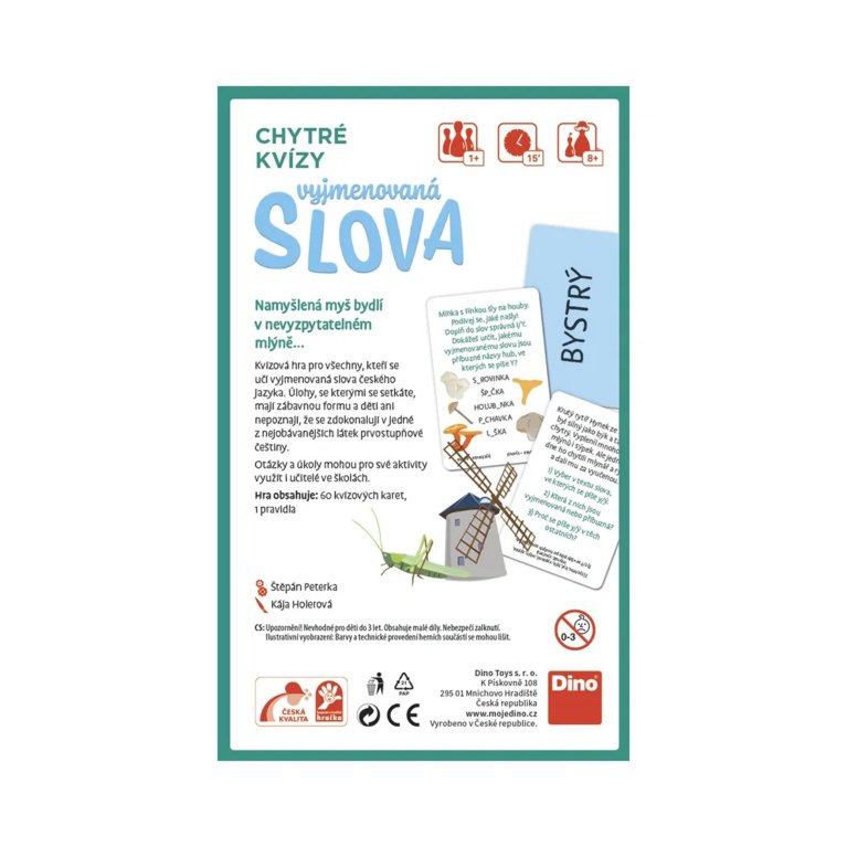                             Chytré kvízy - Vyjmenovaná slova                        
