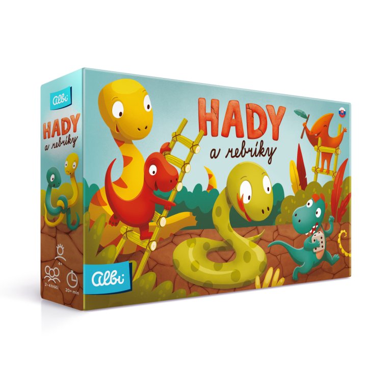 Hady a rebríky pre deti - Dinosaury                    