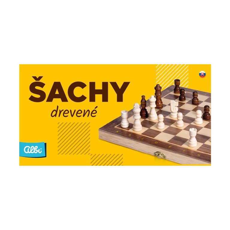 Šachy drevené                    