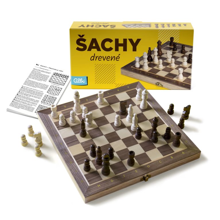                             Drevené šachy                        