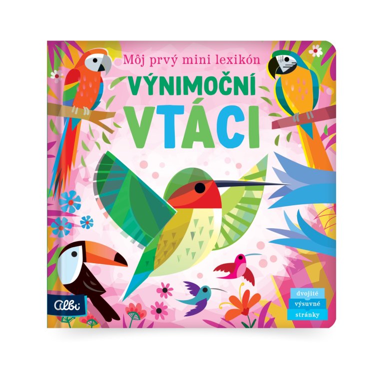 Detská interaktívna kniha - Výnimoční vtáci                    