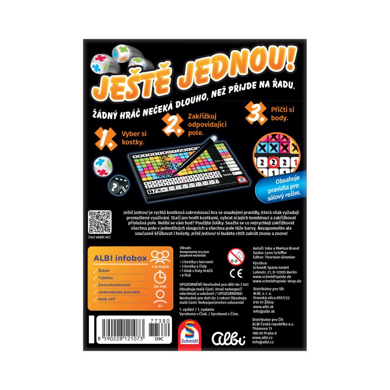                             Ještě jednou - kocková hra                        
