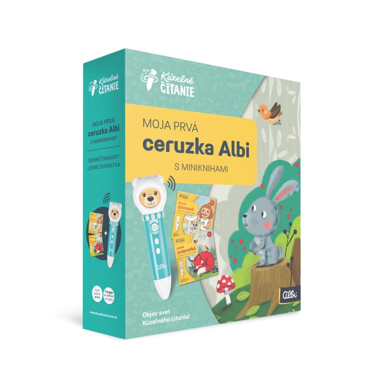                             Moja prvá ceruzka Albi + 2 miniknihy                        