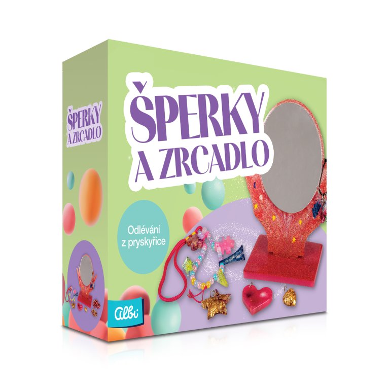 DIY súprava – Šperky a zrkadlo                    
