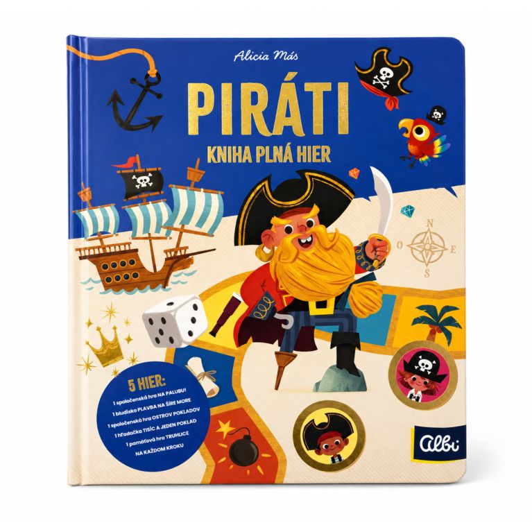 Piráti! Kniha plná hier                    