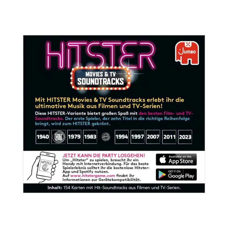                             Hitster - Movies &amp; TV Soundtracks                        