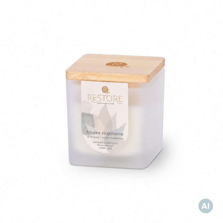 Stredné vonné sviečky Restore 80g                    