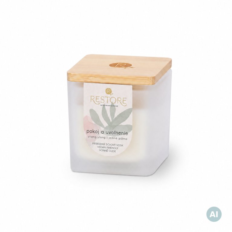 Stredné vonné sviečky Restore 80g                    