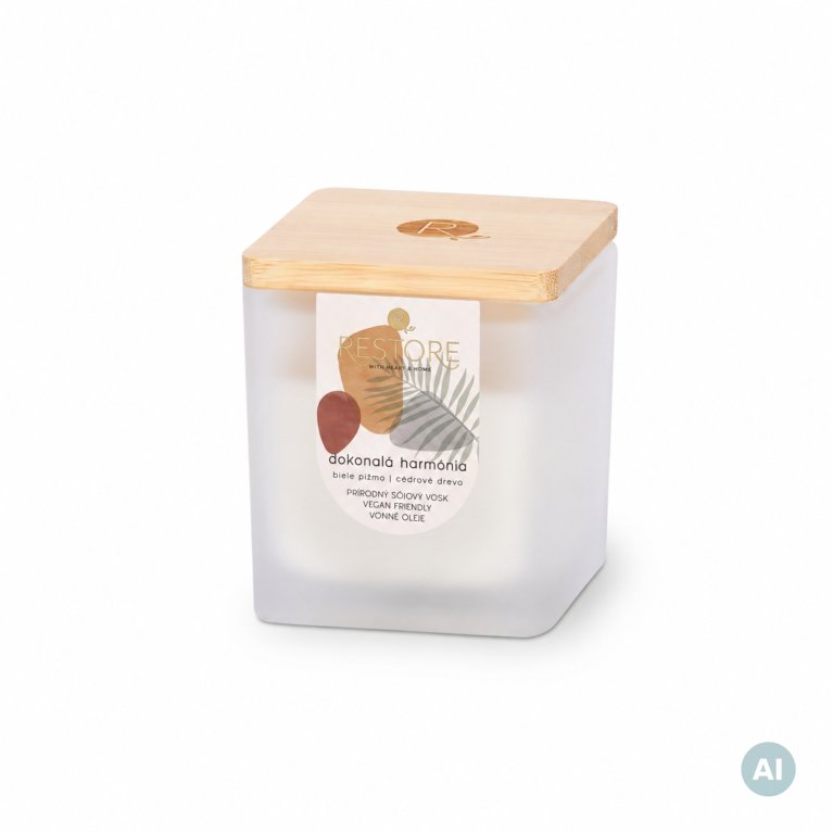 Veľké vonné sviečky Restore 210g                    