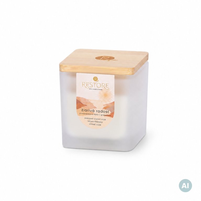Veľké vonné sviečky Restore 210g                    