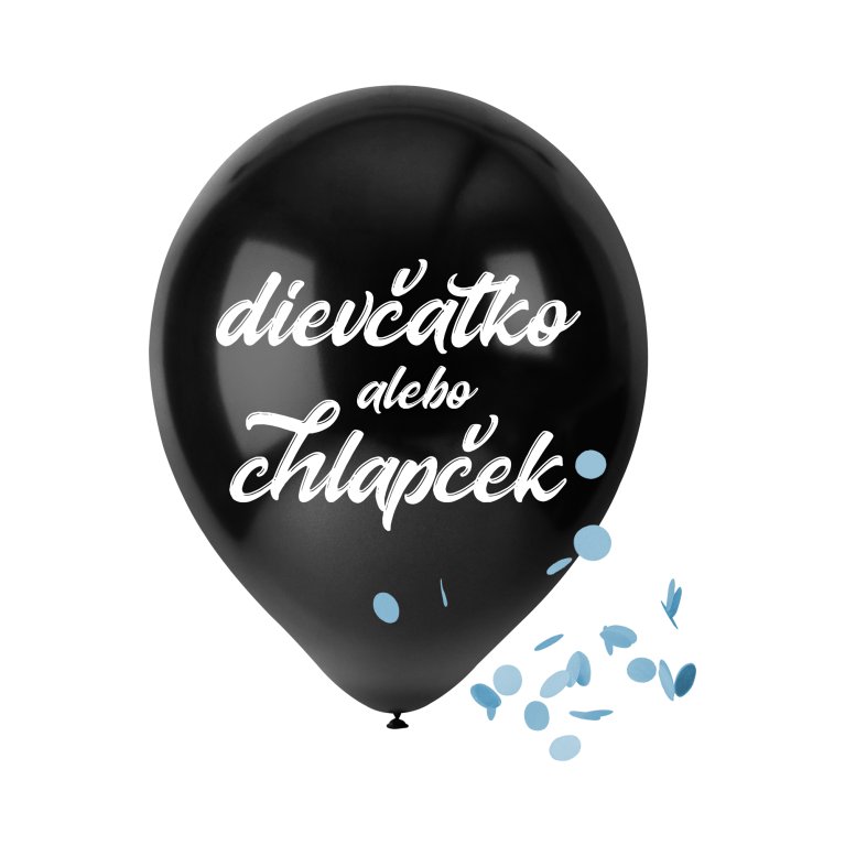 19" PACK dítě baby shower SK - modrá 1 ks                    