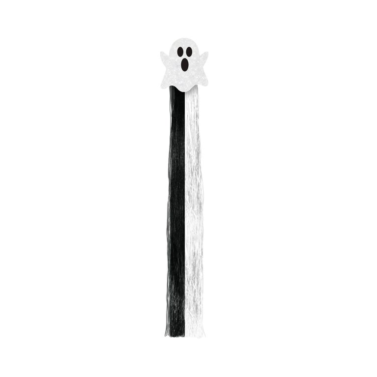                             Sponka do vlasov s farebným príčeskom – Duch 40 cm                        