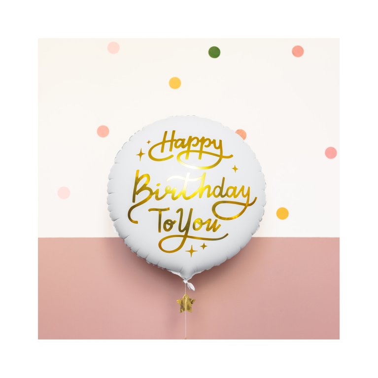                             Fóliový balón Happy Birthday To You                        
