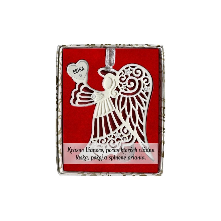                             Vianočné ozdoby s menom                        