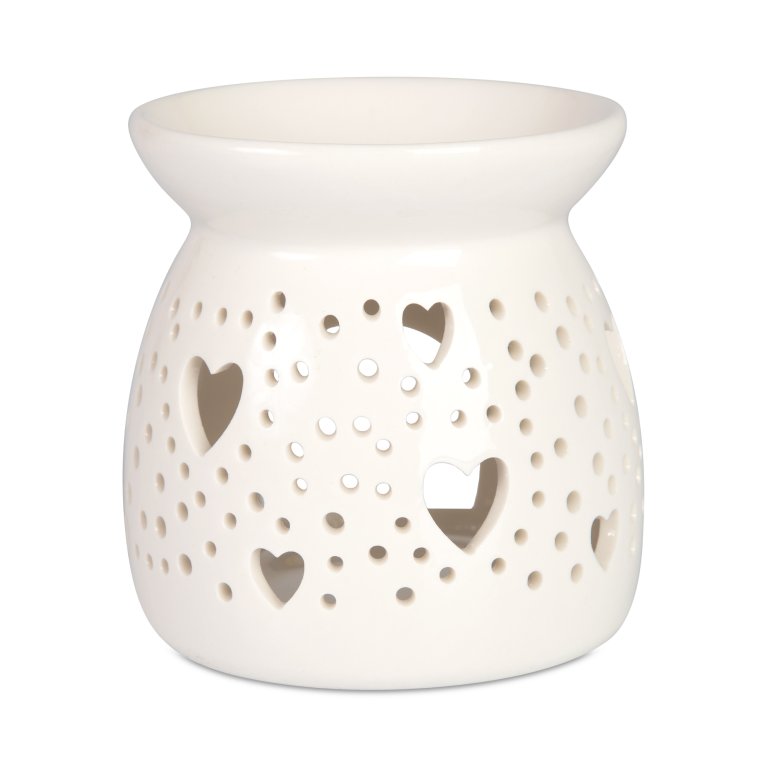 Porcelánová aromalampa – Srdiečka                    