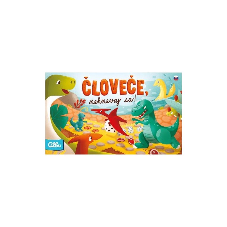 Člověče, nehnevaj sa! dětské SK (Dinosauři)                    