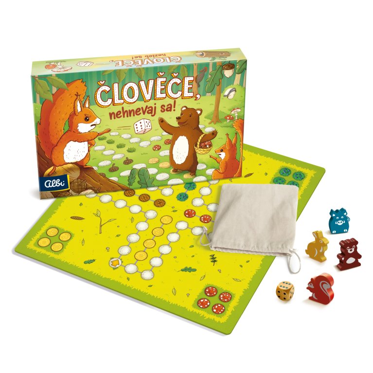                             Člověče, nehnevaj sa! pre deti - Zvieratká                        