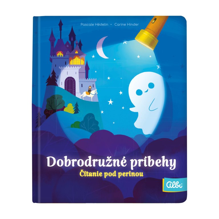                             Detská kniha s baterkou - Dobrodružné príbehy                        