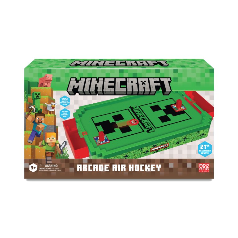 Minecraft Creeper Arcade Air Hockey - Premium Series                    