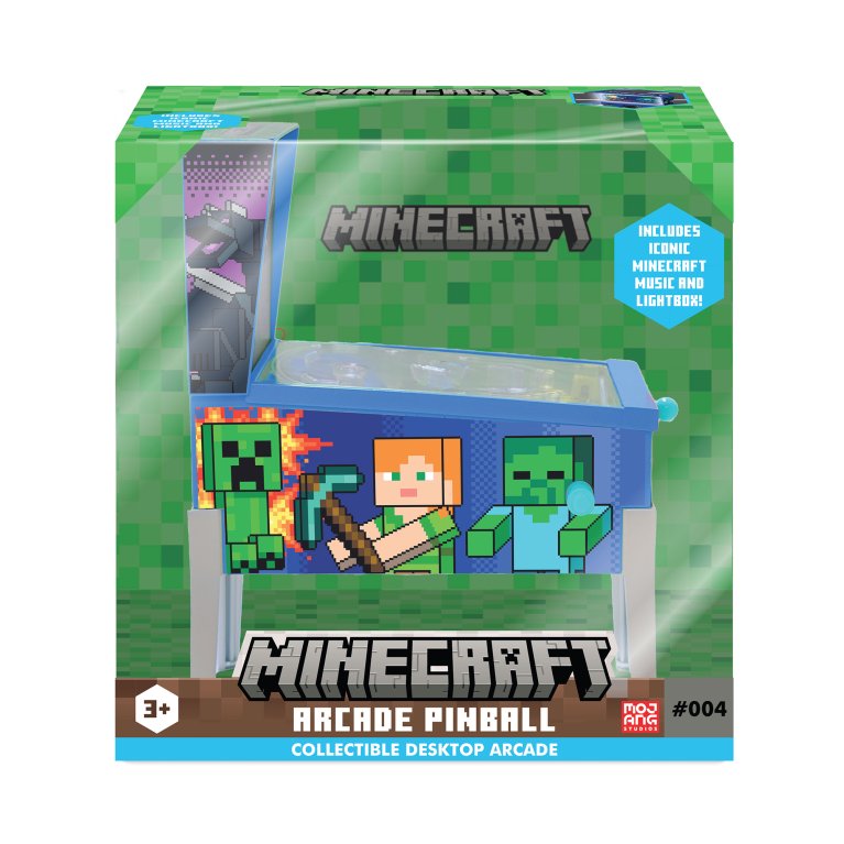 Mini Arcade Pinball Minecraft - Alex vs. Zombie                    
