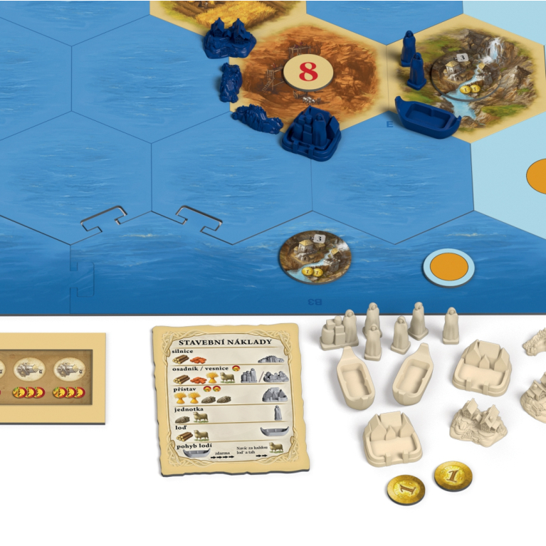                             Catan - Zámorské objavy                        