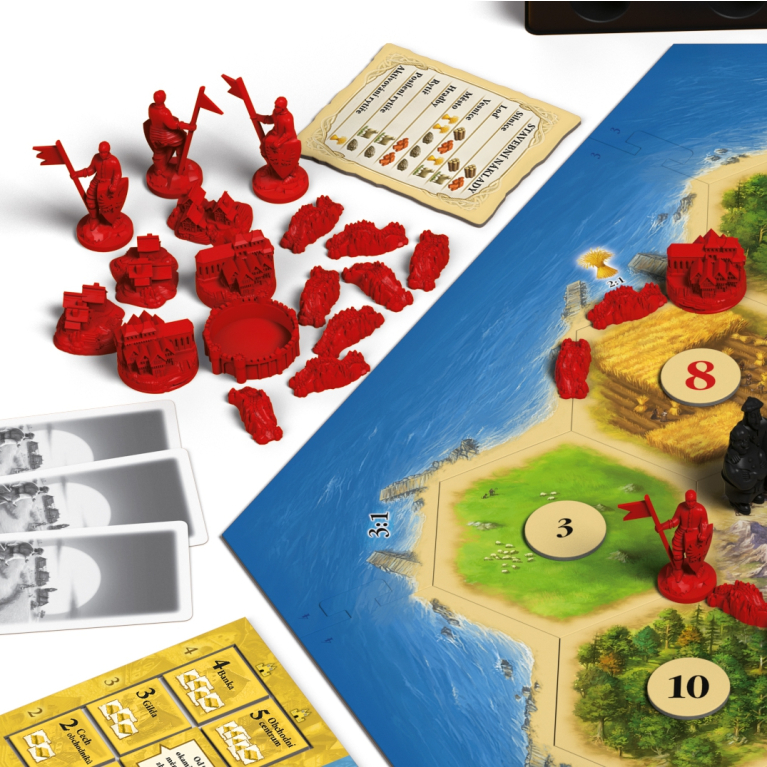                             Catan - Mestá a rytieri                        