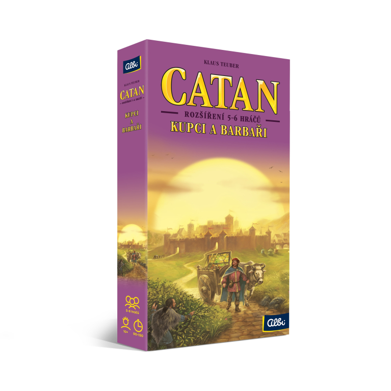 Catan - Kupci a barbari 5-6 hráčov                    