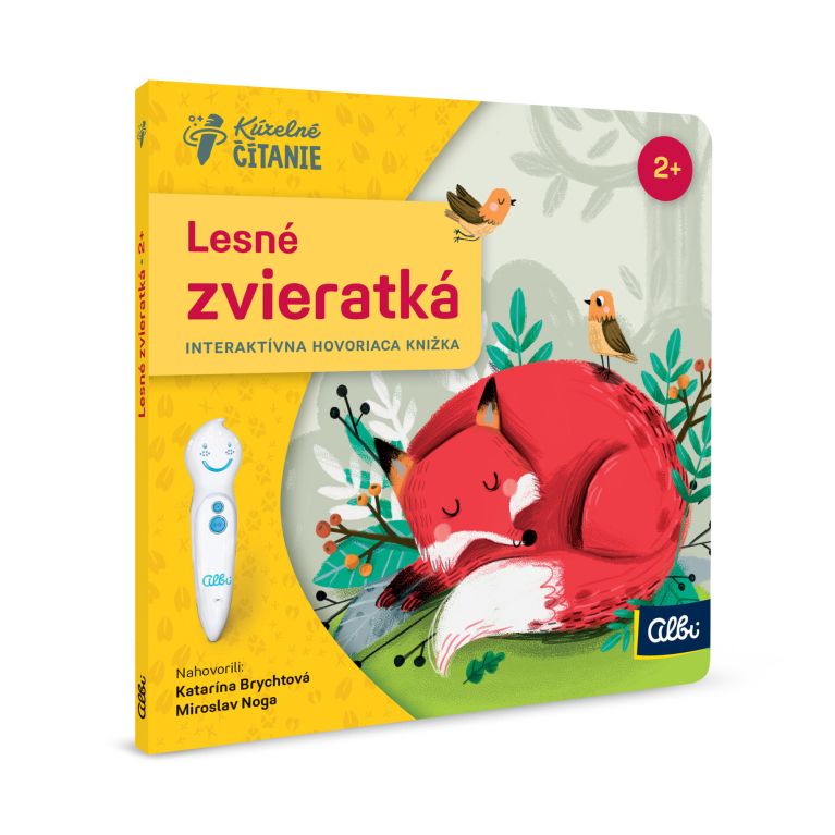 Minikniha pre najmenších - Lesné zvieratká                    