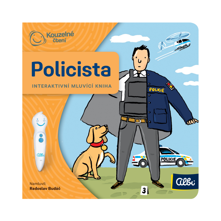                             Minikniha povolání - Policista CZ                        