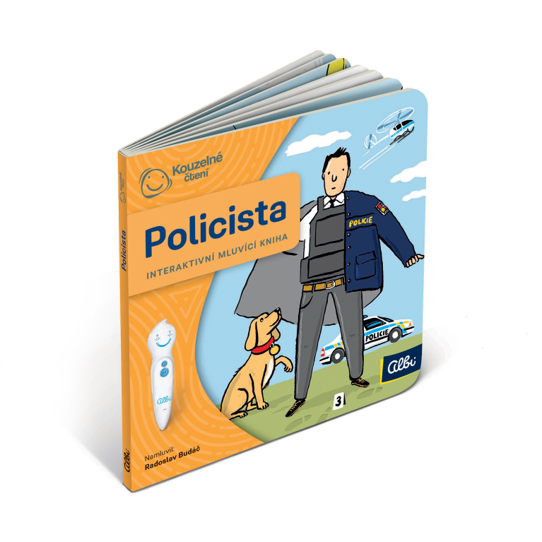                             Minikniha povolání - Policista CZ                        