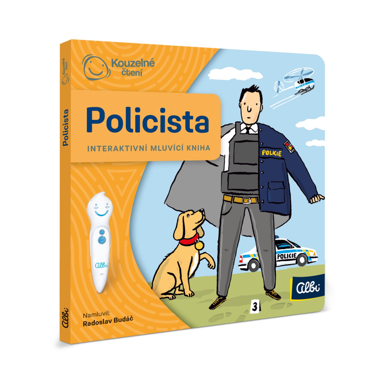 Minikniha povolání - Policista CZ                    