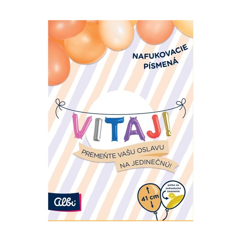 Nafukovacie nápisy a tvary                    