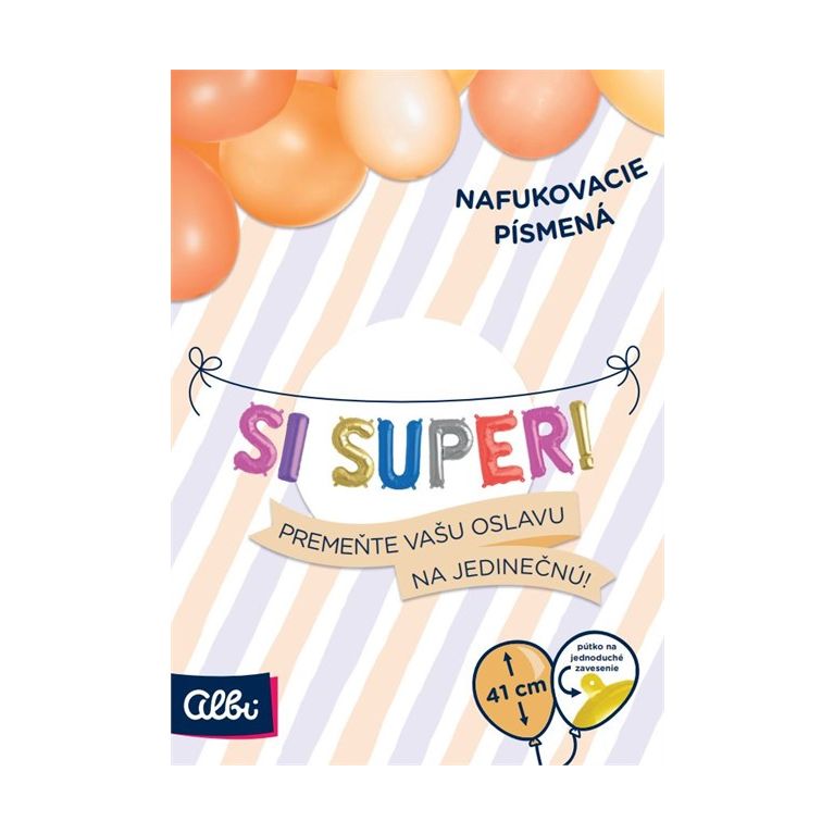 Nafukovacie nápisy a tvary                    