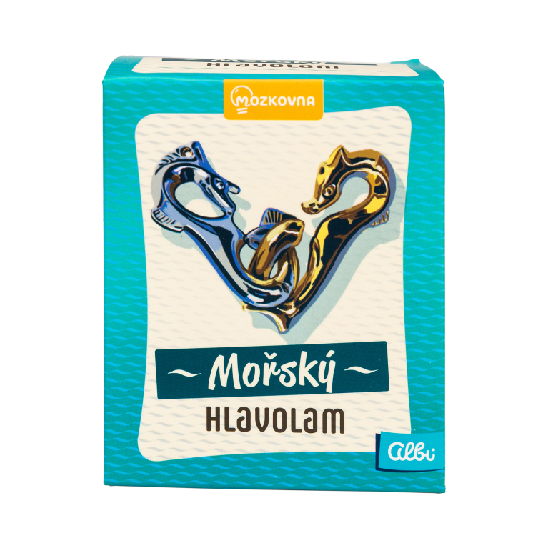                             Morský kovový hlavolam - Morské koníky                        