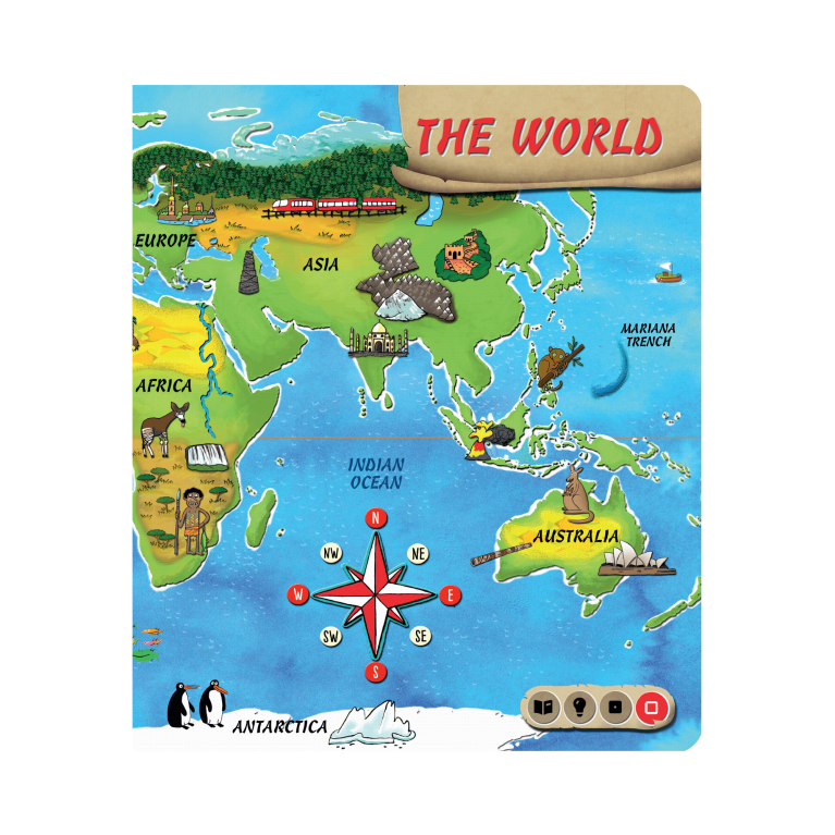                             Tolki Book World Atlas                        