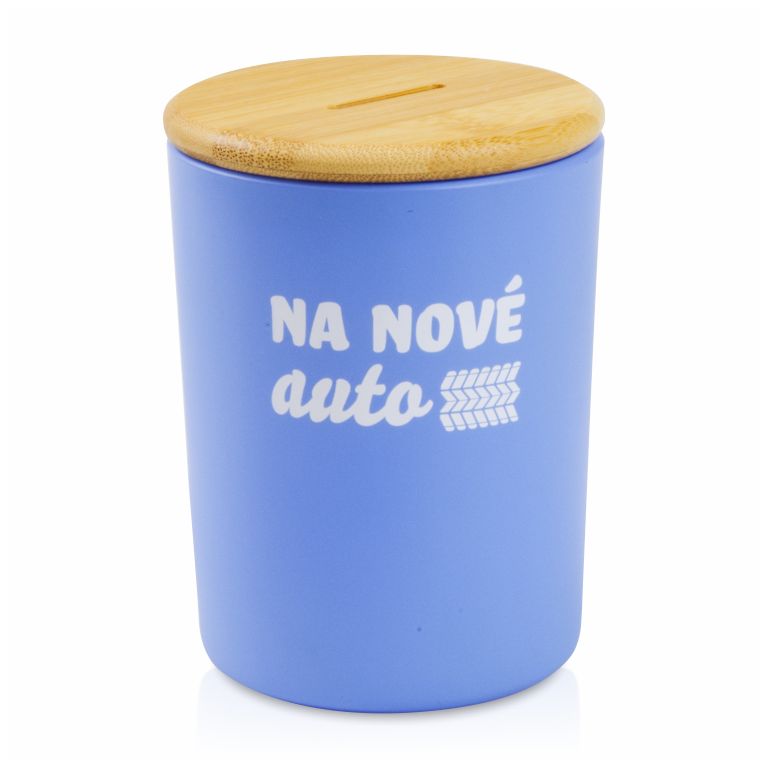 Sklenené pokladničky                    