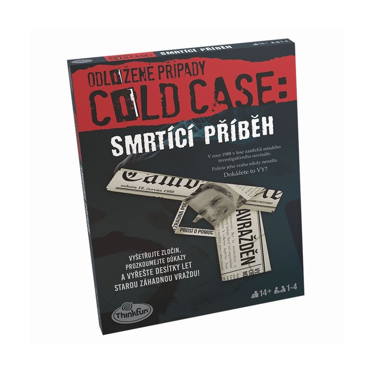 ThinkFun Odložené případy: Smrtící příběh                    